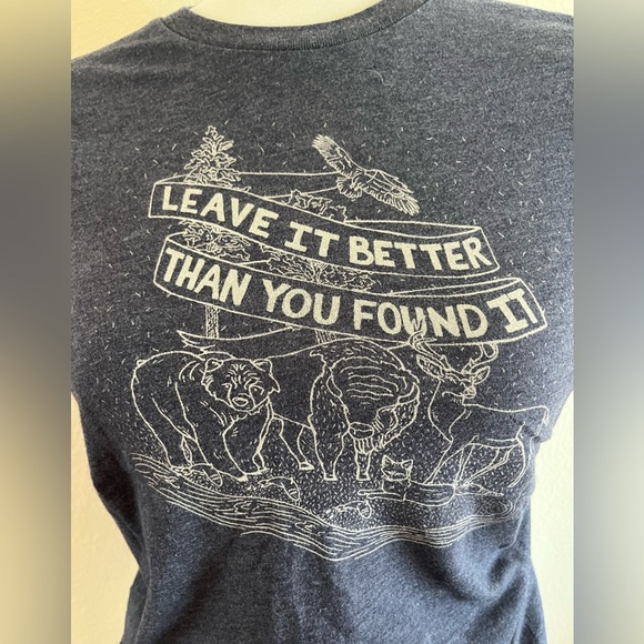 Women’s Parks Project t-shirt Leave it Better Than You Found It animals size S - Picture 2 of 4